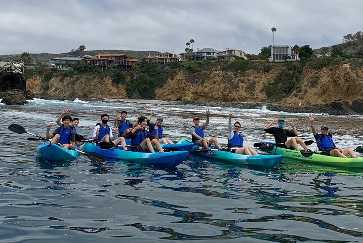Laguna Beach Open Ocean Kayaking Tour met waarnemingen van zeeleeuwen