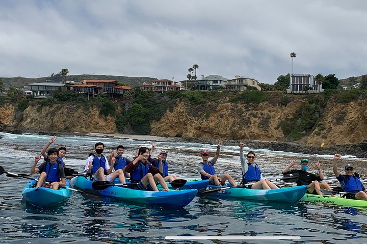 Laguna Beach Open Ocean Kayaking Tour met waarnemingen van zeeleeuwen