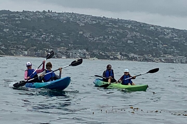 Laguna Beach Open Ocean Kayaking Tour met waarnemingen van zeeleeuwen