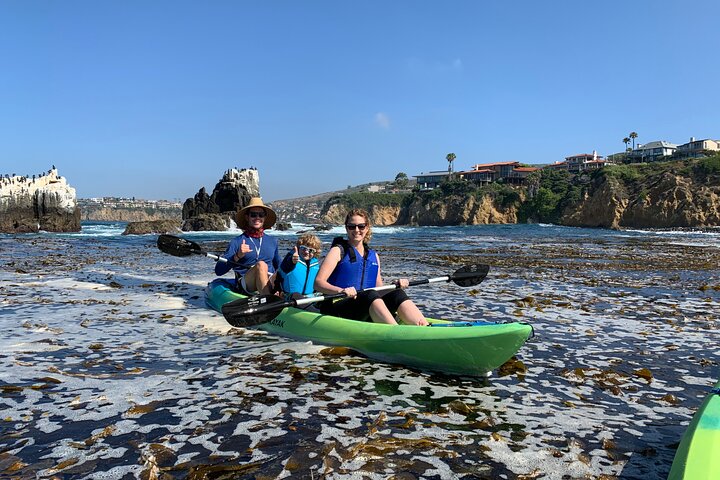 Laguna Beach Open Ocean Kayaking Tour met waarnemingen van zeeleeuwen