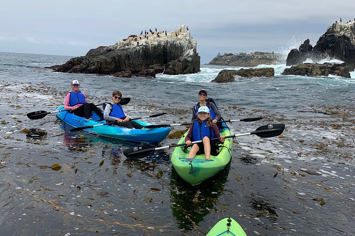 Laguna Beach Open Ocean Kayaking Tour met waarnemingen van zeeleeuwen