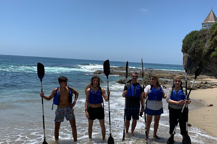 Laguna Beach Open Ocean Kayaking Tour met waarnemingen van zeeleeuwen