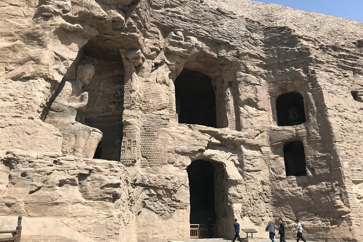 Privat dagstur til Yungang Caves fra Taiyuan med hurtigtog