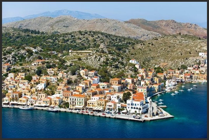 Rask båt til Symi med svømmestopp ved St George's Bay! (Bare 1 times reise)