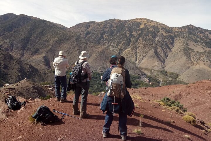 due giorni di trekking nella valle delle montagne dell'Atlante