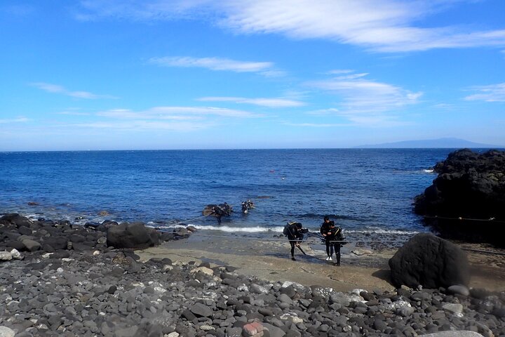 Genießen Sie das Tauchen auf der Izu-Halbinsel für das Zertifikat Diver