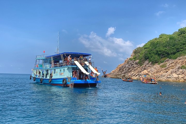 Snorkeltur til Koh Nangyuan og Koh Tao-buktene ved Oxygen