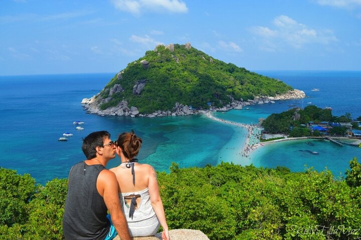 Snorkeltur til Koh Nangyuan og Koh Tao-buktene ved Oxygen