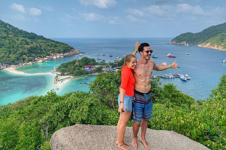 Snorkeltur til Koh Nangyuan og Koh Tao-buktene ved Oxygen
