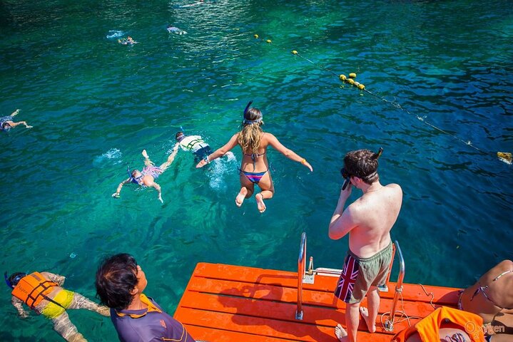 Snorkeltur til Koh Nangyuan og Koh Tao-buktene ved Oxygen