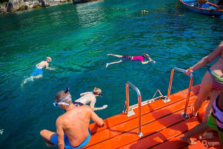 Snorkeltur til Koh Nangyuan og Koh Tao-buktene ved Oxygen