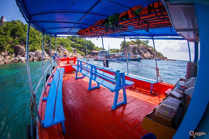Snorkeltur til Koh Nangyuan og Koh Tao-buktene ved Oxygen