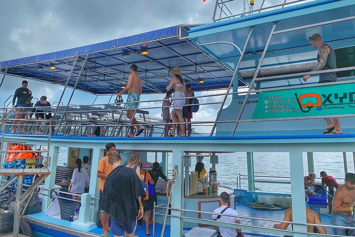 Snorkeltur til Koh Nangyuan og Koh Tao-buktene ved Oxygen