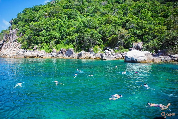 Snorkeltur til Koh Nangyuan og Koh Tao-buktene ved Oxygen