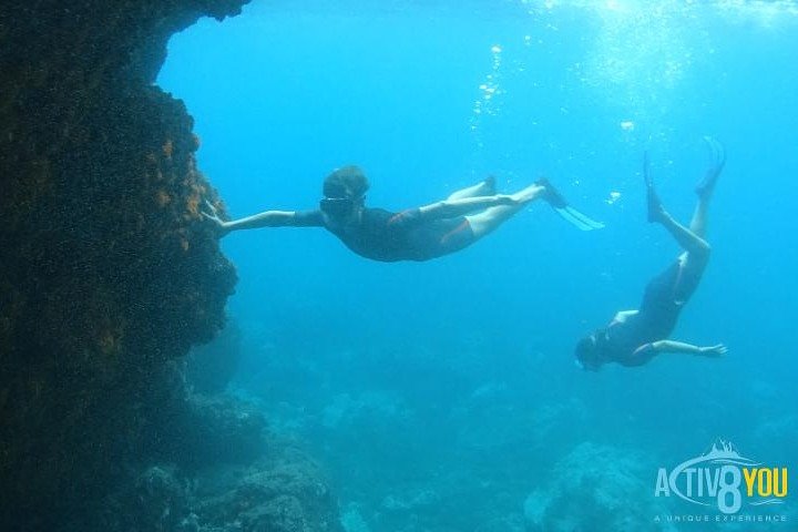 Kajak- og snorkeltur i Cerro Gordo Naturpark, La Herradura