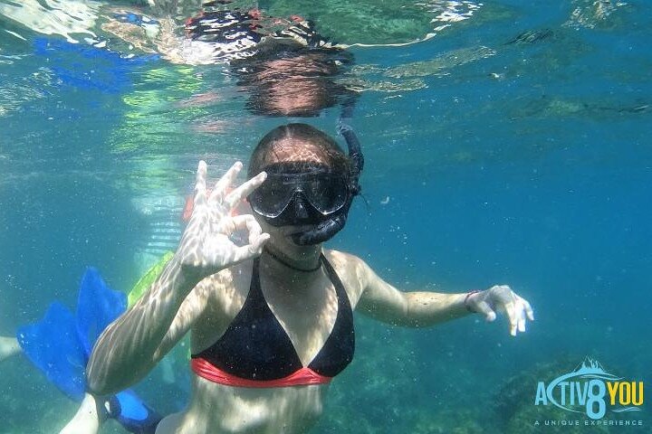 Kajak- og snorkeltur i Cerro Gordo Naturpark, La Herradura