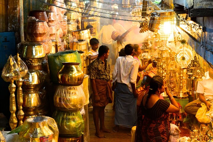 Spirituelle stier i Madurai gamle bydel (2 timers guidet vandretur)