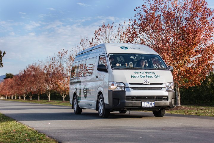 Fra Melbourne: Hop On Hop Off Yarra Valley - RØD rute
