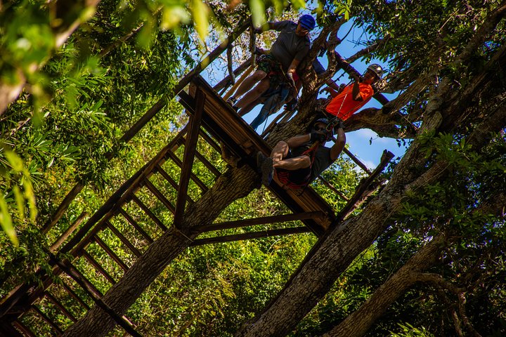 ATV (delte), Hest tilbage ridning, Ziplines, & Cenote fra Cancún