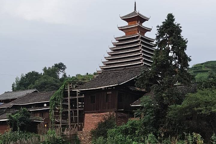 1-dagers Sanjiang Chengyang-tur og ender av Guilin/Yangshuo fra Longji Terraces