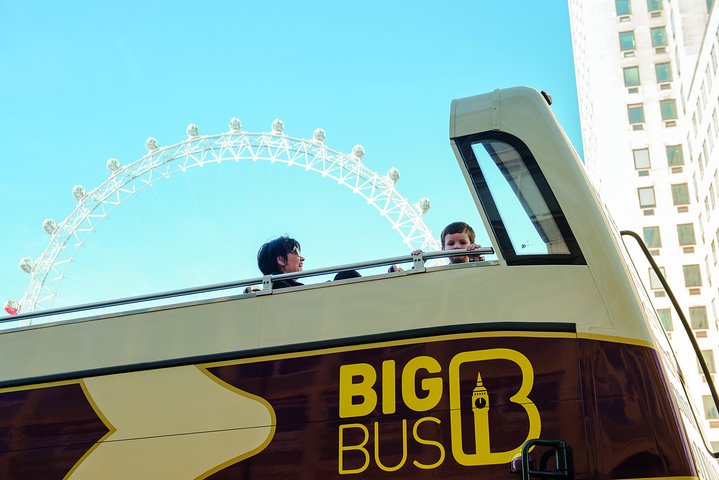 London Big Bus Hop-On Hop-Off Tour mit optionaler Flusskreuzfahrt