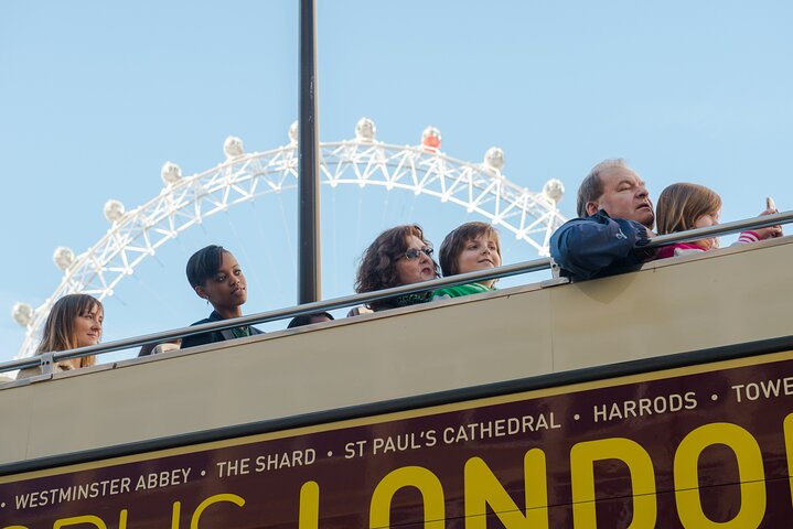 London Big Bus Hop-On Hop-Off Tour mit optionaler Flusskreuzfahrt