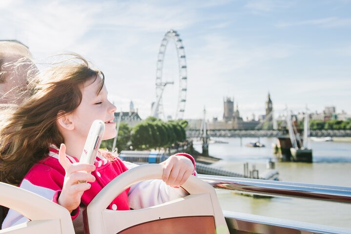 London Big Bus Hop-On Hop-Off Tour mit optionaler Flusskreuzfahrt