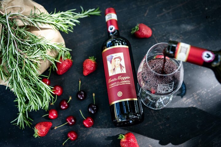 Tour e degustação em uma vinícola orgânica no coração da área de Chianti Classico