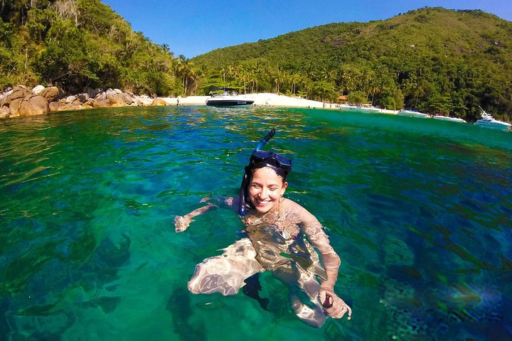 Ganzer Tag rund um die Insel Ilha Grande und seine Strände
