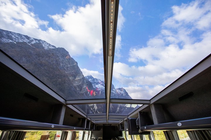 Fra Te Anau: Milford Sound Cruise og glass-tak busstur