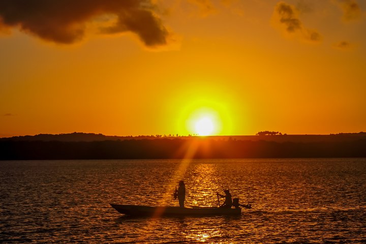 Côte nord avec coucher de soleil au son du Boléro de Ravel