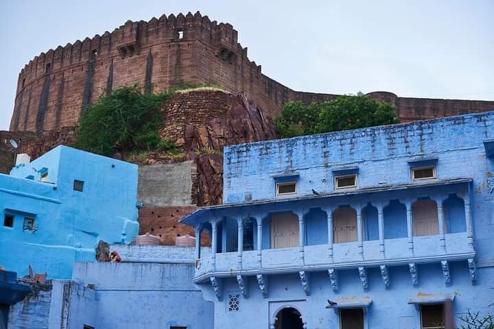 Mehrangarh Fort and Blue City Historic Tour with Local Guide
