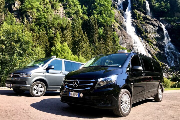 Taxi da aeroporti e stazioni per Madonna di Campiglio e Pinzolo