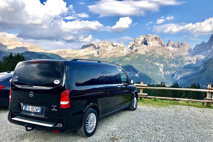 Taxi da aeroporti e stazioni per Madonna di Campiglio e Pinzolo