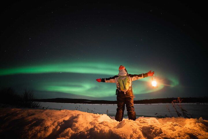 Private Northern Lights fotografie tour in Rovaniemi