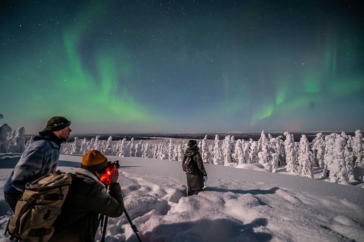 Private Northern Lights fotografie tour in Rovaniemi
