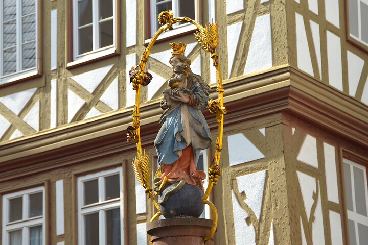 1,5 timmes privat guidad vandring: Katedralen och Gamla Mainz