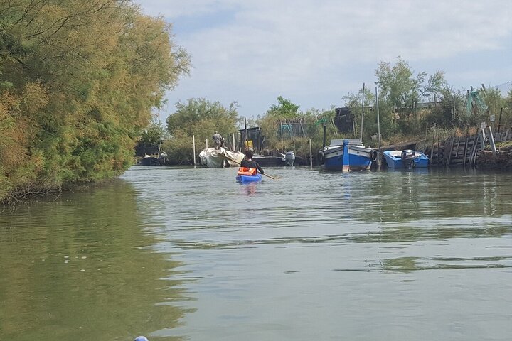 Tour privado en kayak en la laguna veneciana