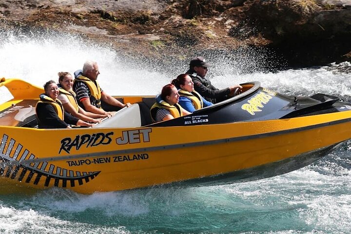 Waikato River Jet Boat Ride från Taupo