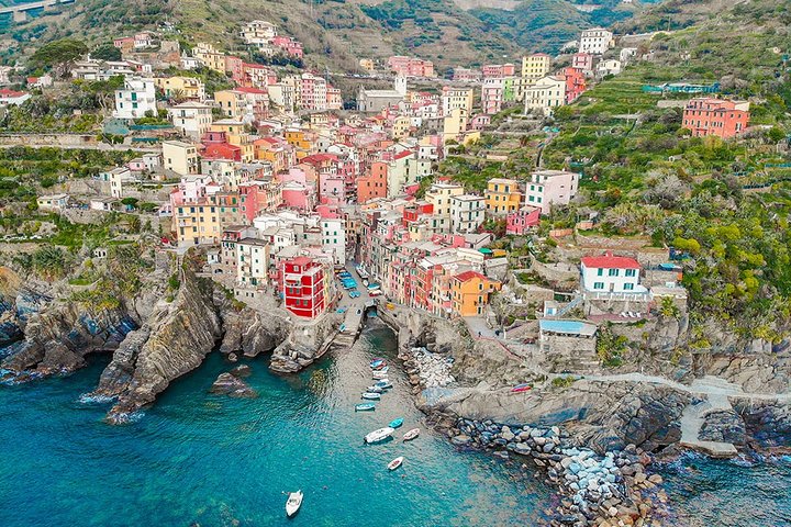 Cinque Terre tur i liten gruppe fra Pisa