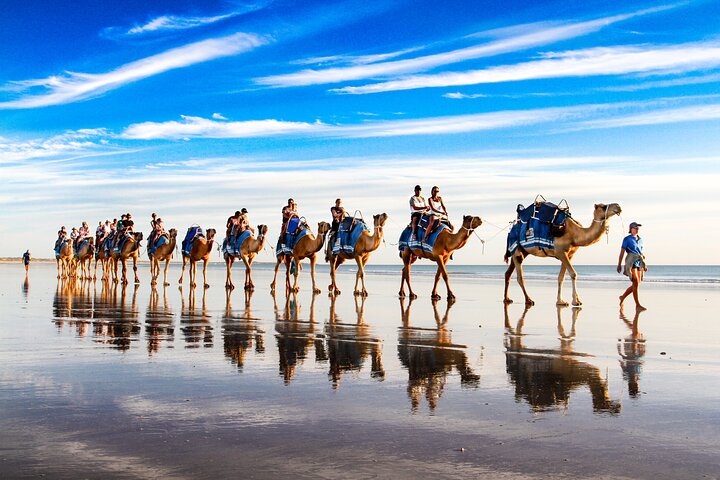 Broome Pre-sunset Camel Tour 30 minuti