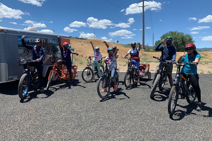 Paseo en bicicleta eléctrica de 2 horas en The Peavine Trail (popular)