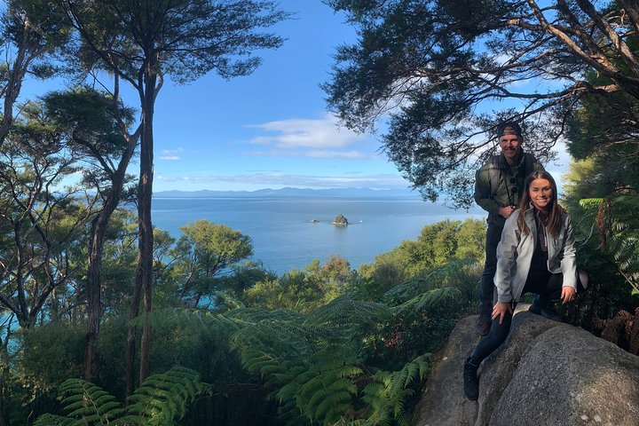 Hele dag Abel Tasman National Park Wandeltocht met Cruise