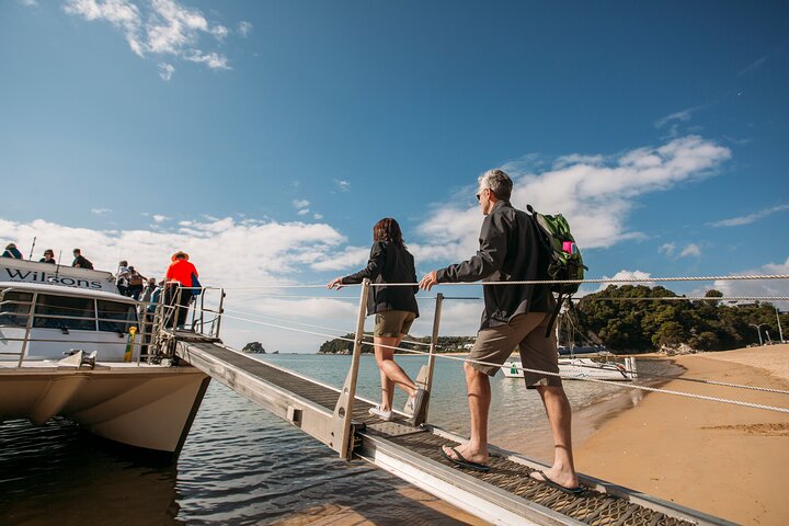 Hele dag Abel Tasman National Park Wandeltocht met Cruise
