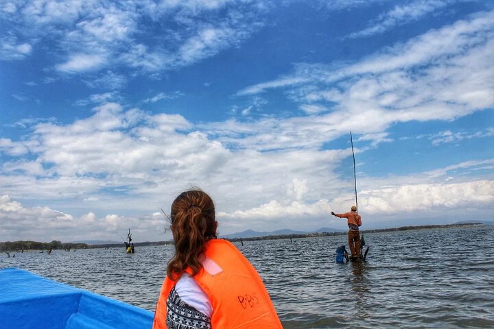 Excursão de dia inteiro ao Portão do Inferno e ao Lago Naivasha de Nairobi