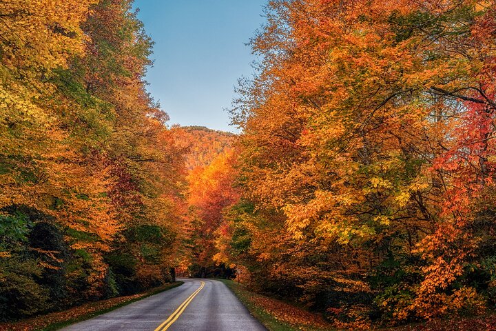 Naturskön körtur i Blue Ridge Mountains