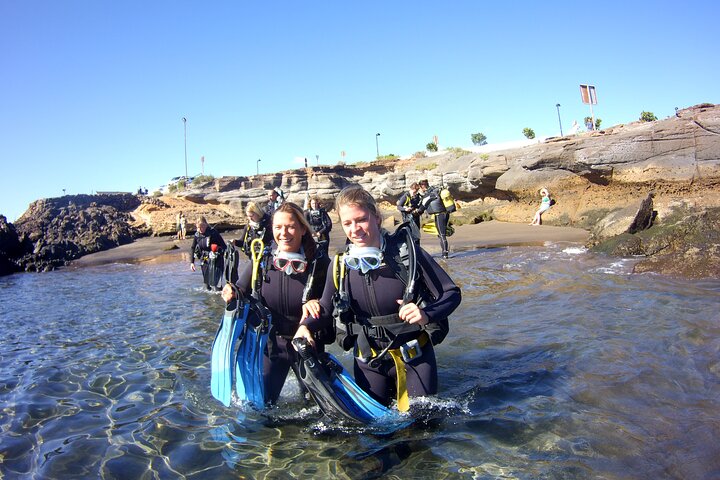 Scuba Diving Beginners Session i Costa Adeje