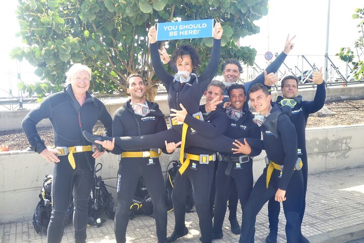 Scuba Diving Beginners Session i Costa Adeje