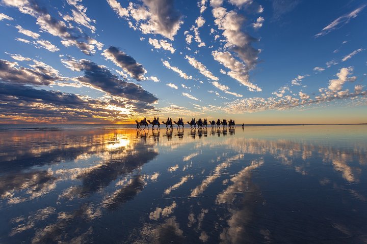 Broome Pre-sunset Camel Tour 30 minuti