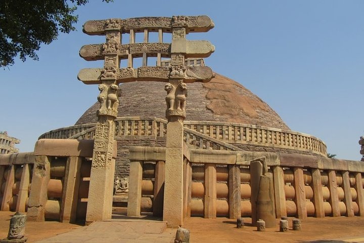 Tour privato di un giorno intero di Sanchi e Udayagiri da Bhopal